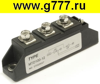 Тиристоры отечественные МТД 100 -12 (аналог) тиристор
