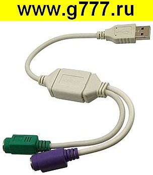 переходник Переходник ML-A-040 (USB to PS/2)