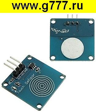 Радиоконструктор Ардуино arduino (электронный модуль) TTP223B Digital Touch-Sensor