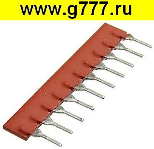 резисторная сборка НР1-4-9М-0.125 100 кОм Сборка резисторная