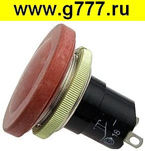 переключатель Кнопочный К1-2П (24-й диаметр металл) переключатель