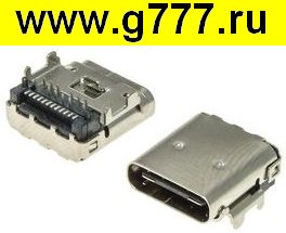 Разъём USB Разъём Type-C 24PF-022 USB3.1
