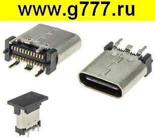 Разъём USB Разъём Type-C 24PF-010 USB3.1