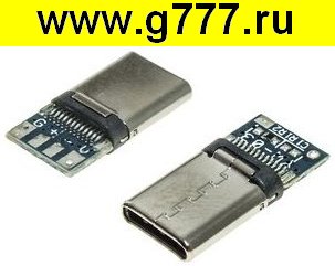 Разъём USB Разъём Type-C 24PM-035 USB3.1