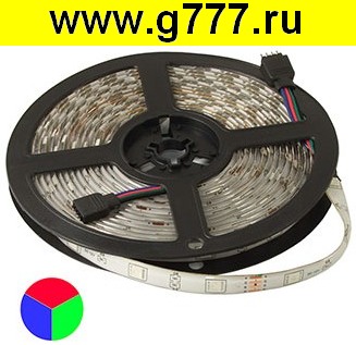 светодиодная лента Светодиодная лента 5050 150LED IP65 12V RGB