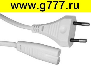 кабель ШВВП-АП S52C7 2х0.5 1.8м(б)