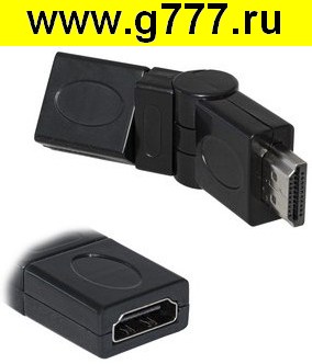 Разъём HDMI Разъём HDMI (m)-HDMI (f) turn