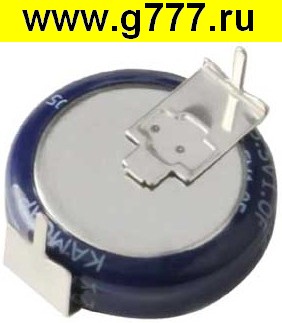 Конденсатор 0,68 Ф 5,5в SE-5R5-D684VYH3C конденсатор электролитический
