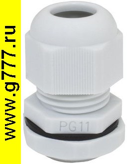 установочное изделие Кабельный ввод PG11 (5-10) Серый