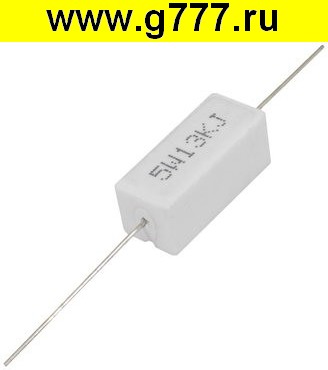 резистор Резистор 13 ком 5вт SQP,PRW SQP5 выводной