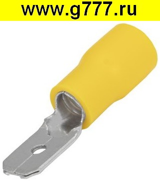 Клемма ножевая изолированная Разъём Клемма ножевая изолированная MDD5.5-250