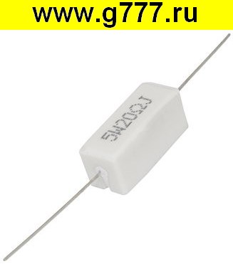резистор Резистор 20 ом 5вт SQP,PRW SQP5 выводной