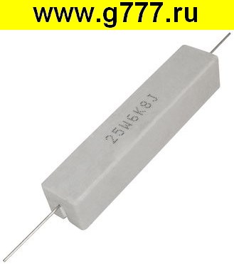 резистор Резистор 6,8 ком 25вт SQP,PRW SQP25 выводной