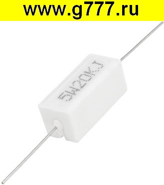 резистор Резистор 20 ком 5вт SQP,PRW SQP5 выводной