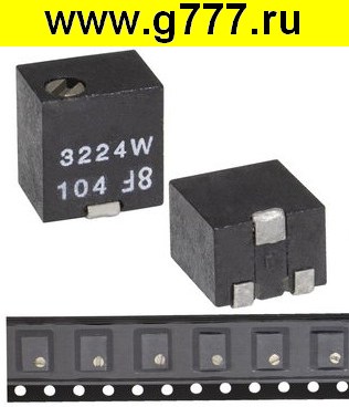 резистор переменный Подстроечный 3224W-1-104 резистор переменный