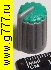 Ручка приборная Ручка для резистора RR4811 с лыской зеленый