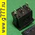 Переключатель клавишный Клавишный 21х15 3pin черный KCD1-B2101O11BB выключатель рокерный (Переключатель коромысловый)