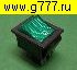 Переключатель клавишный Клавишный 31х25 4pin зеленый с подсветкой KCD4-201N11CGBA выключатель рокерный (Переключатель коромысловый)