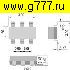 Микросхемы импортные SI3443DV SOT23-6 Vishay код 43G микросхема