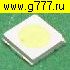светодиод smd LED 3535 3в (-) 1вт для TV 350мА (холод.белый) MSL-638PZW-E43 чип светодиод
