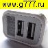 Блок питания от 12в Адаптер 5в 2,1А (2гнезда USB+дисплей) (реальный ток до 1,8) автомобильный