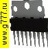 Микросхемы импортные TDA7056 (УHЧ 3W BTL (12V/16 Ом)) HSIP-9 микросхема
