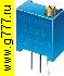 резистор подстроечный резистор 3296W-100 10 ом (заменяет СП5-2ВБ) подстроечный