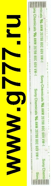 шлейф типовой Шлейф 10pin шаг-1мм длина-140мм