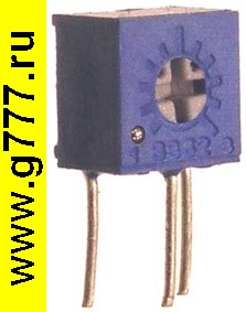Подстроечный Резистор 2 мом вертикальный 3362W