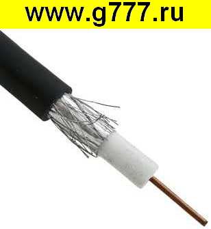 кабель Коаксиальный кабель RG-6U black (100m)