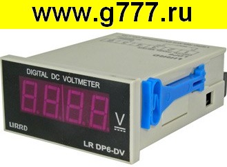 щитовой прибор Щитовой прибор постоянного тока DP-6 2. 20. 200. 600V DC