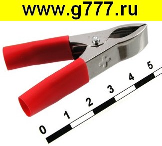 Разъём Разъём Крокодил 8-0035 red