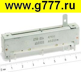 резистор переменный СП3-23В-0,25-100 Ом резистор переменный