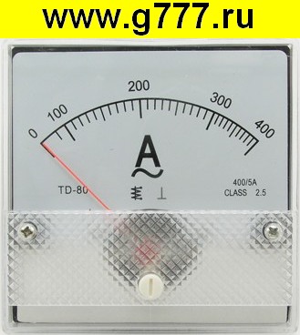 щитовой прибор Щитовой прибор переменного тока SE-80 400/5A 50гц (TD-80)