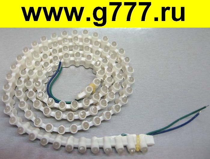 светодиодная лента LED лента герм. PVC oval 1M W LUX class (белый)