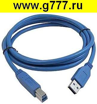 USB-B-шнур Шнур компьютерный USB3.0-A M USB-B M 1.8m