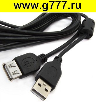 USB-шнур Шнур компьютерный USB-A F USB-A M 1.8m F (SZC)