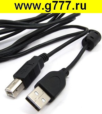 USB-шнур Шнур компьютерный USB2.0 A(m)-USB B(m) FB 1.8m