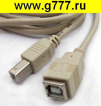 USB-B-шнур Шнур компьютерный USB-B M USB-B F 3m