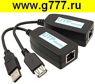 USB-шнур Шнур компьютерный VUSB-Mni (USB2.0-UTP 35m)