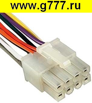 кабель Межплатный кабель питания MF-2x4F wire 0,3m AWG20