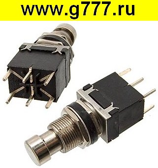 переключатель Кнопочный PBS-24-202P ON-ON переключатель