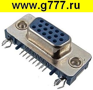 Разъём D-sub Разъём D-sub DHR-15F-4