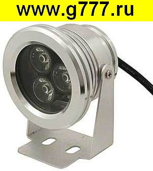 прожектор 3вт Прожектор светодиодный 3W 220v 180LM IP65 103х80х90