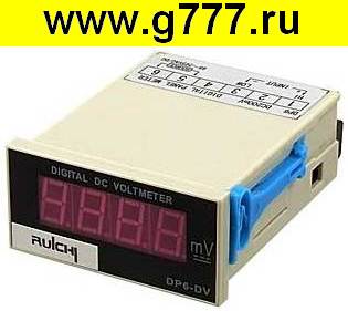 щитовой прибор Щитовой прибор постоянного тока DP-6 200mV DC+