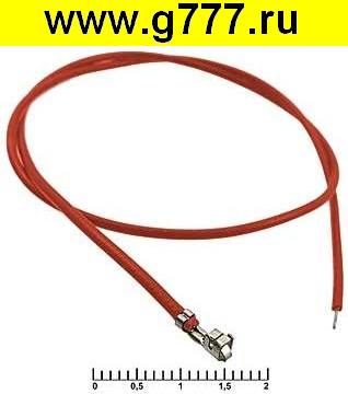 Разъём Питания низковольтный Разъём Питания низковольтный H 2,54 mm AWG26 0,3m red