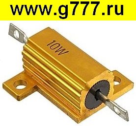 резистор Резистор 5 ом 10вт RX24 выводной