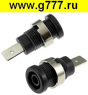 Разъём Разъём Z017 4mm BLACK