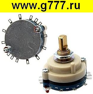 Переключатель галетный Переключатель RCL371-1-1-12 галетный
