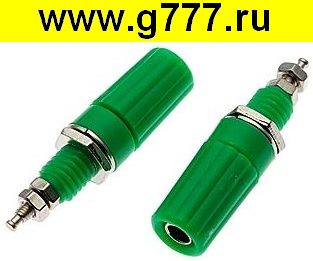Разъём Разъём Z019 4mm Binding Post GREEN